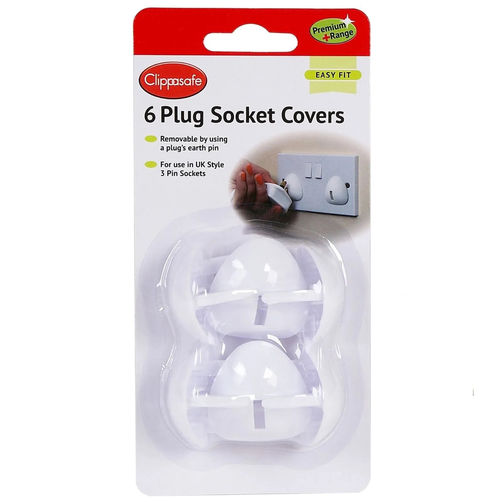 CLIPPASAFE SOCKET COVER (6'S).