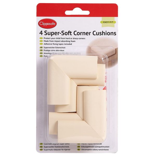CLIPPASAFE CORNER CUSHIONS(4PCS).