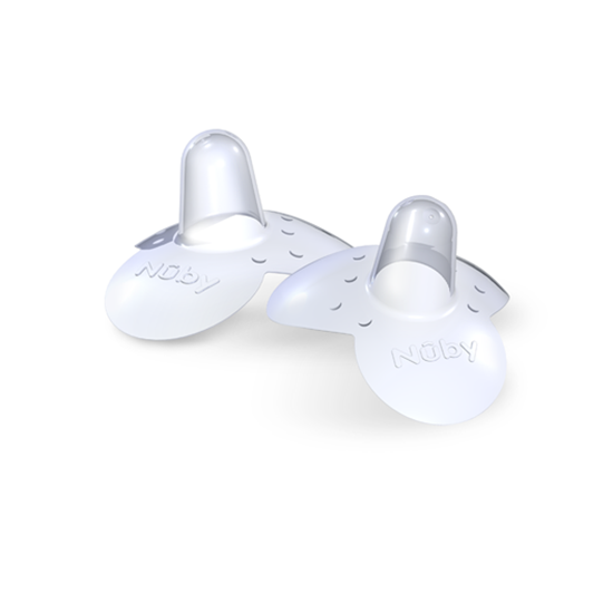 Nuby 2 nipple protectors 0m+